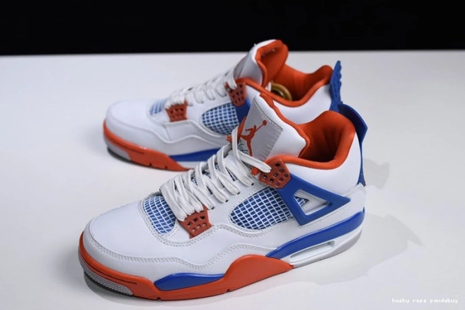 Cheap Husky 4 308497-171 Bright Crimson-Royal Blue Jordan Air White 0818